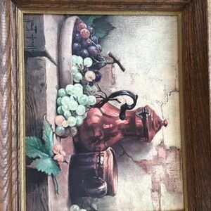 Vintage framed art